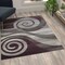 Flash Furniture Purple 4' x 5' Modern Swirl Pattern Area Rug OKR-RG1103-45-PU-GG - alternate 1